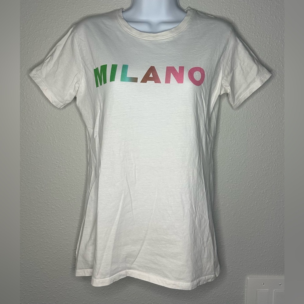 Cotton On Womens White Milano Graphic Tshirt Size XS